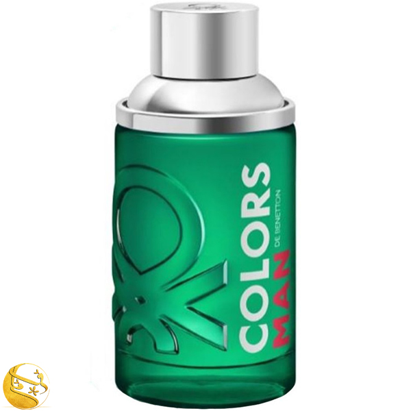 ادو تویلت مردانه بنتون مدل COLORS MAN GREEN حجم 100 ML