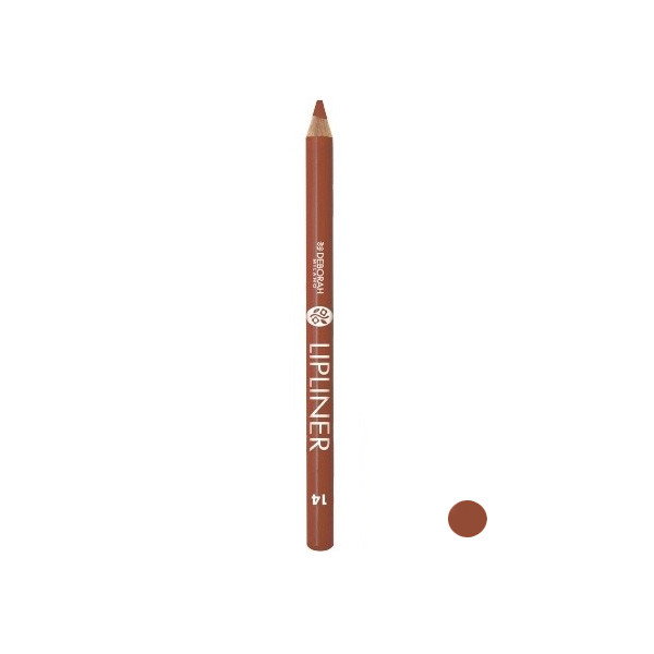 مداد لب عادی دبورا مدل LIP LINER شماره 14