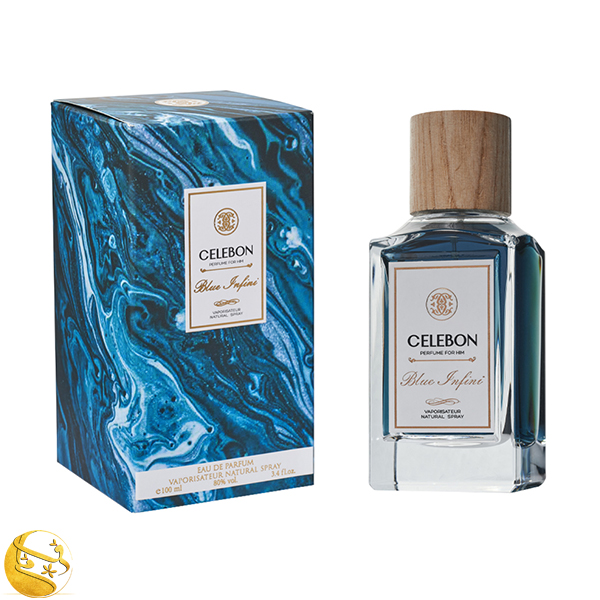 ادو پرفیوم مردانه سلبون مدل BLUE INFINI حجم 100 ML